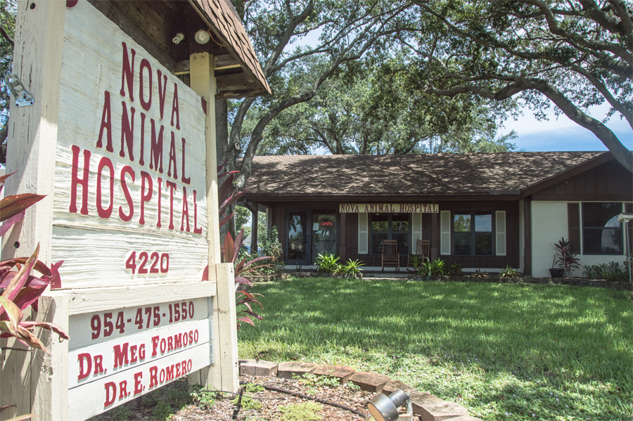 Nova Animal Hospital Sign